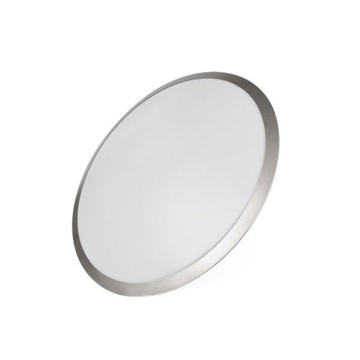 Buy LED Oyster Lights Australia Domino LED Oyster Light 5000K 380mm Silver - DOMINO OY380-S85