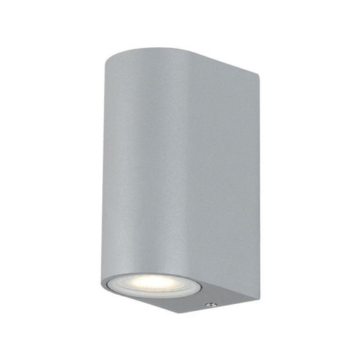 Buy Up / Down Wall Lights Australia Eos Up-Down Wall Light IP54 Silver - EOS EX2-SL