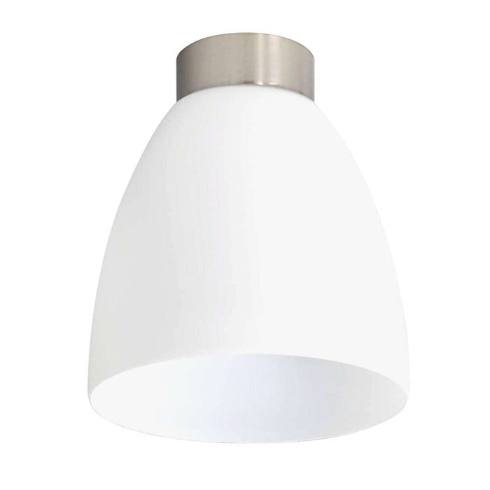 Buy DIY Batten Fix Lights Australia Erin 1 Light Batten Fix Nickel & Opal Matt - ERIN BF