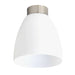 Buy DIY Batten Fix Lights Australia Erin 1 Light Batten Fix Nickel & Opal Matt - ERIN BF