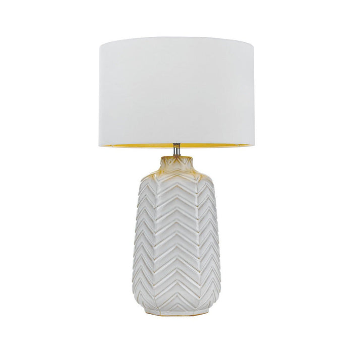 Buy Table Lamps Australia Esmo 1 Light Table Lamp White - ESMO TL-WH+WH