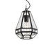 Buy Pendant Lights Australia Espada 1 Light Pendant 200mm Black & Clear - ESPADA PE20-BK