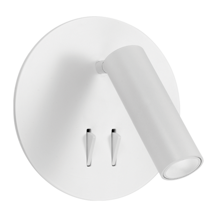 Buy Bedside Reading Lights Australia Esra Wall Lamp 2 LED 2 Switch 3000K White - ESRA WB-WH