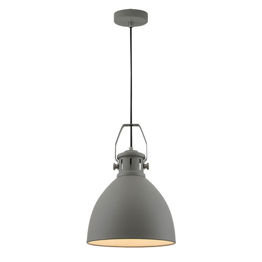 Buy Pendant Lights Australia Fabrica 1 Light Pendant 305mm Grey - FABRICA PE30-GY