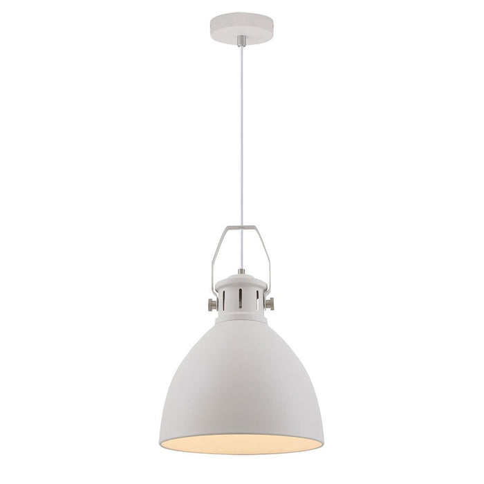 Buy Pendant Lights Australia Fabrica 1 Light Pendant 305mm White - FABRICA PE30-WH