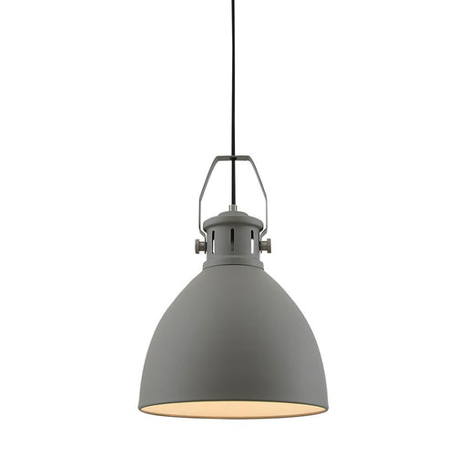 Buy Pendant Lights Australia Fabrica 1 Light Pendant 400mm Grey - FABRICA PE40-GY