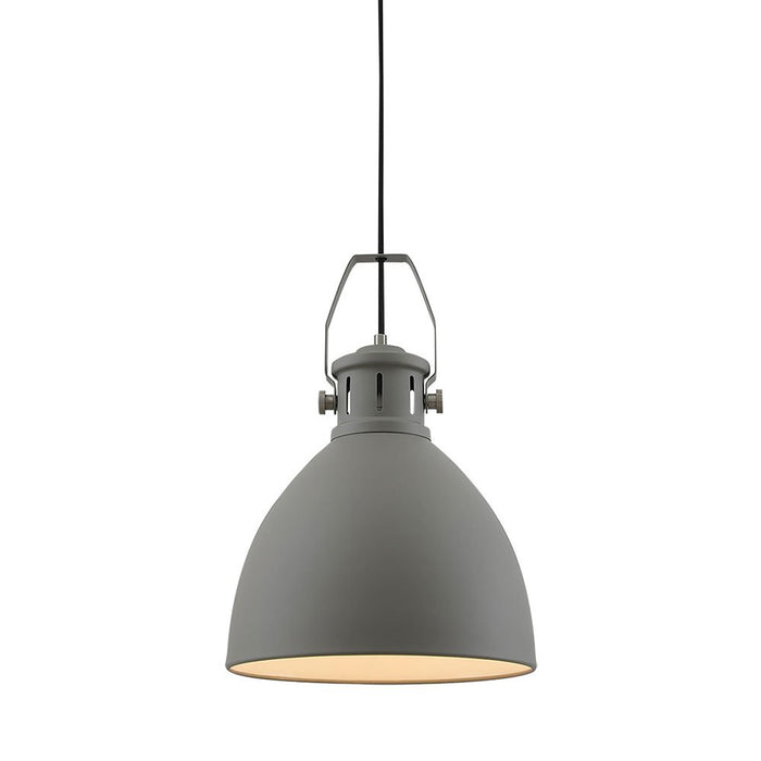 Buy Pendant Lights Australia Fabrica 1 Light Pendant 400mm Grey - FABRICA PE40-GY