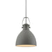 Buy Pendant Lights Australia Fabrica 1 Light Pendant 400mm Grey - FABRICA PE40-GY