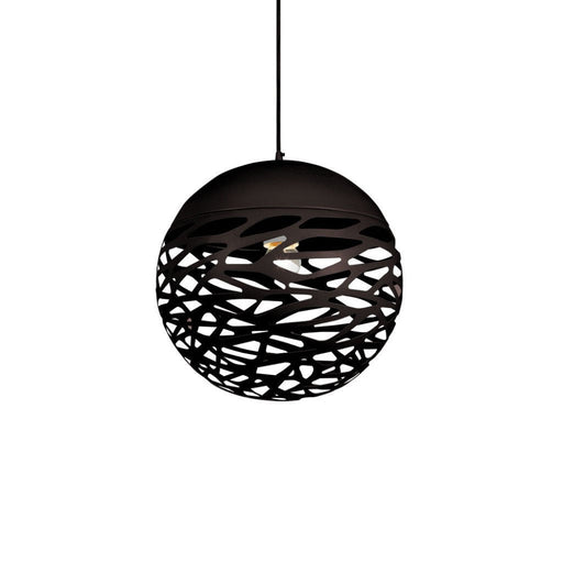 Buy Pendant Lights Australia Farina 1 Light Ball Pendant 400mm Bronze - FARINA PEB40-BZ