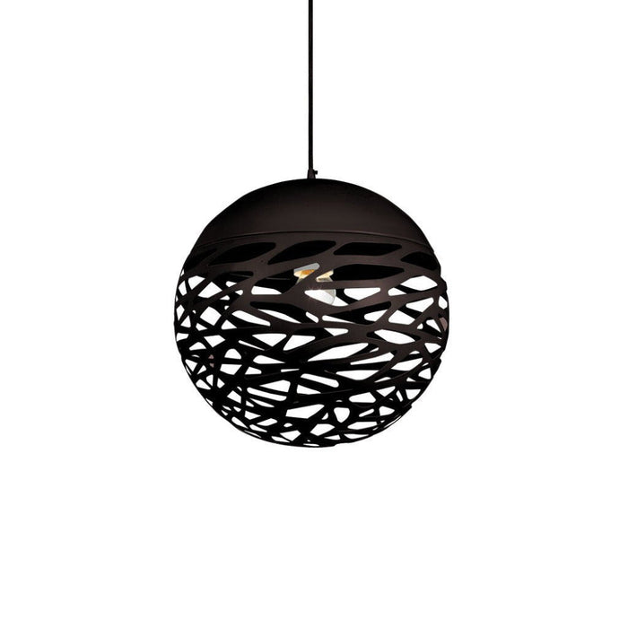 Buy Pendant Lights Australia Farina 1 Light Ball Pendant 400mm Bronze - FARINA PEB40-BZ