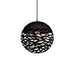 Buy Pendant Lights Australia Farina 1 Light Ball Pendant 400mm Bronze - FARINA PEB40-BZ