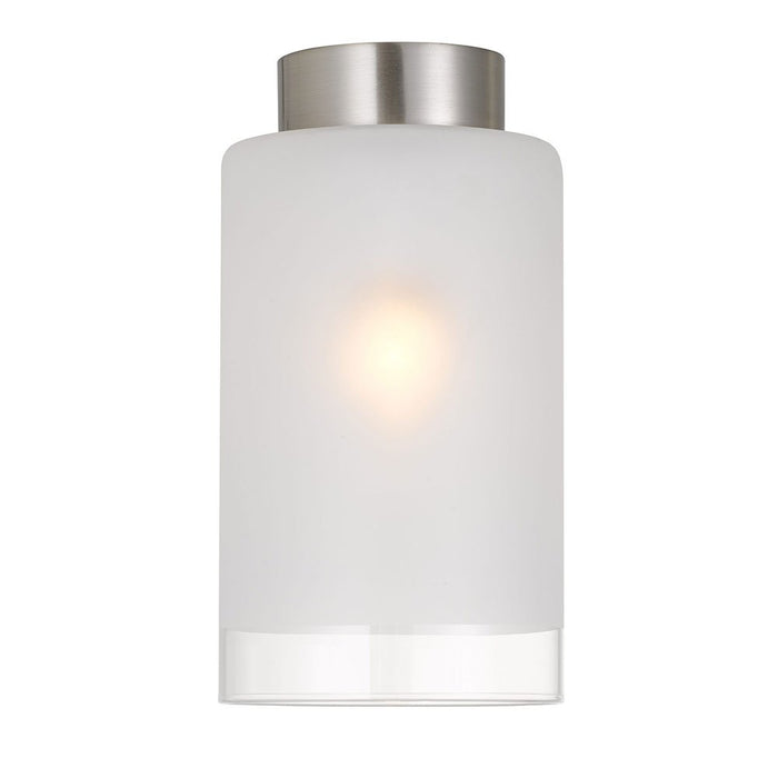Buy DIY Batten Fix Lights Australia Fila 1 Light Batten Fix Nickel & Frost, Clear - FILA BF-FRNK