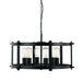 Buy Pendant Lights Australia Finley 6 Light Pendant Black Matt - FINLEY PE60-BK
