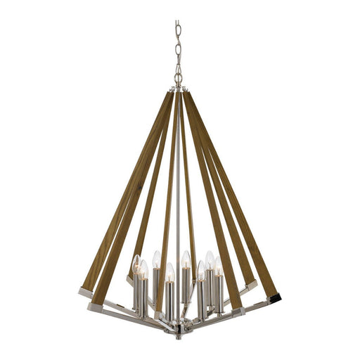 Buy Pendant Lights Australia Graf 8 Light Pendant Chrome, Ash - GRAF PE8-CH.ASH