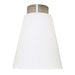 Buy DIY Batten Fix Lights Australia Haly 1 Light Batten Fix Nickel & Opal Matt - HALY BF