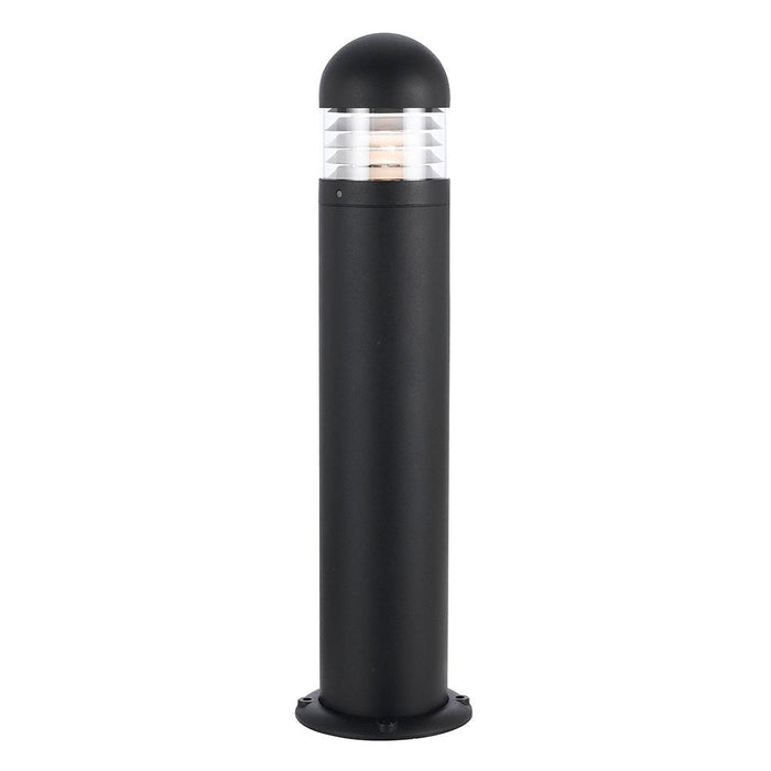 Buy Bollard Lights Australia Harbor Bollard Light E27 With Louvre IP65 Black - HARBOR EX.PTL-BK