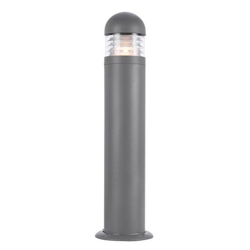 Buy Bollard Lights Australia Harbor Bollard Light E27 With Louvre IP65 Silver - HARBOR EX.PTL-SL
