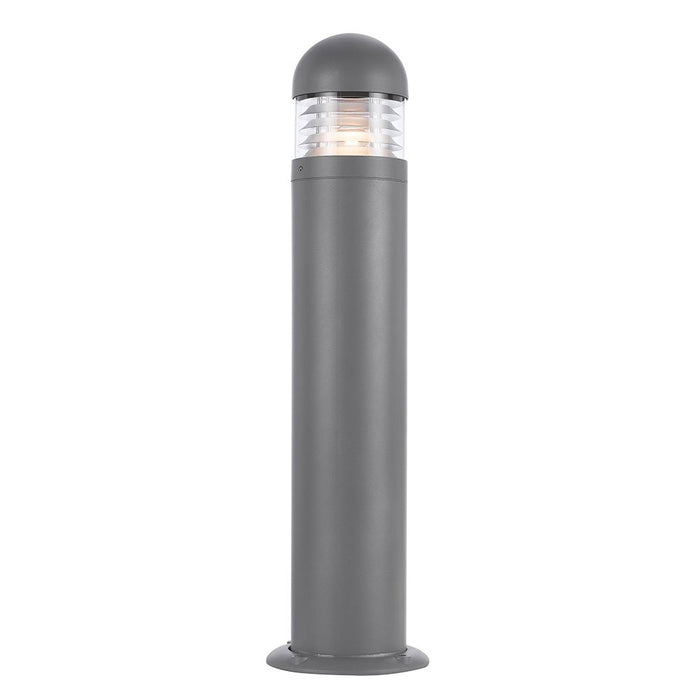 Buy Bollard Lights Australia Harbor Bollard Light E27 With Louvre IP65 Silver - HARBOR EX.PTL-SL