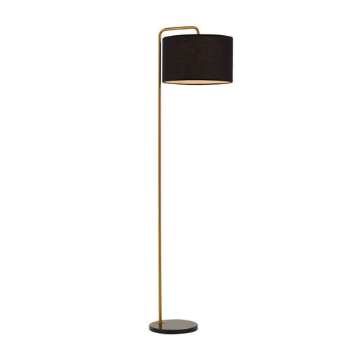 Buy Floor Lamps Australia Ingrid 1 Light Floor Lamp Gold & Black - INGRID FL-GD+BK