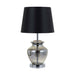 Buy Table Lamps Australia June 1 Light Table Lamp Chrome, Smoke & Black - JUNE TL-CHSMBK
