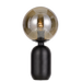 Buy Table Lamps Australia Kade 1 Light Table Lamp Black & Smoke - KADE TL-BK+SM