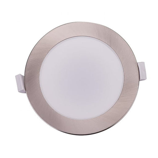Buy Recessed Downlights Australia Kato LED Downlight 10W Dimmable 113mm Tri-Colour Nickel - KATO DL110-NK3C