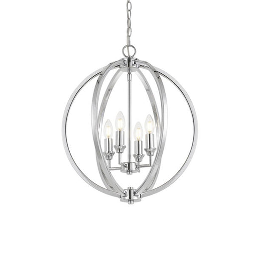 Buy Pendant Lights Australia Kendall 4 Light Pendant Chrome - KENDALL PE4-CH