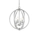 Buy Pendant Lights Australia Kendall 4 Light Pendant Chrome - KENDALL PE4-CH