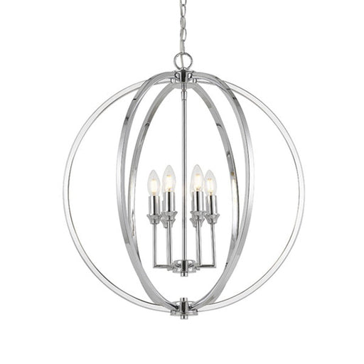 Buy Pendant Lights Australia Kendall 6 Light Pendant Chrome - KENDALL PE6-CH