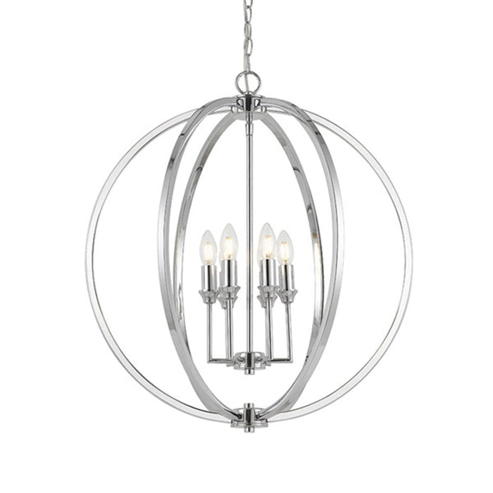 Buy Pendant Lights Australia Kendall 6 Light Pendant Chrome - KENDALL PE6-CH