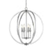 Buy Pendant Lights Australia Kendall 6 Light Pendant Chrome - KENDALL PE6-CH