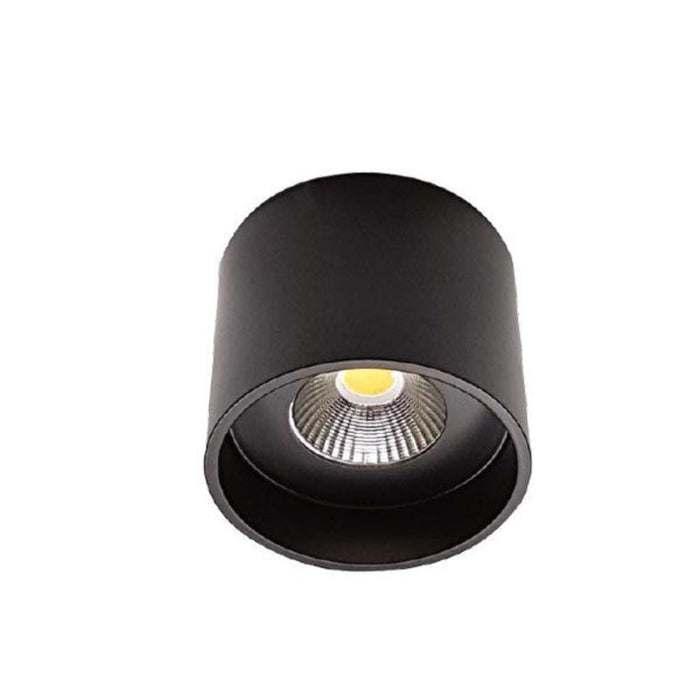 Buy Surface Mounted Downlights Australia Keon LED Downlight 20W Dimmable 110mm IP40 Black 3000K - KEON 20-BK83