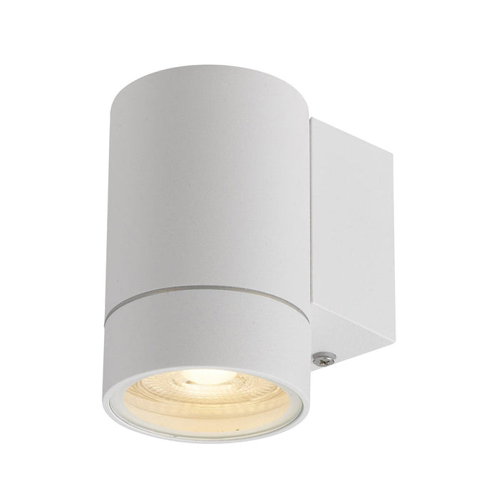 Buy Exterior Wall Lights Australia Kman 1 Light Wall Light 6W IP54 White - KMAN EX1-WH
