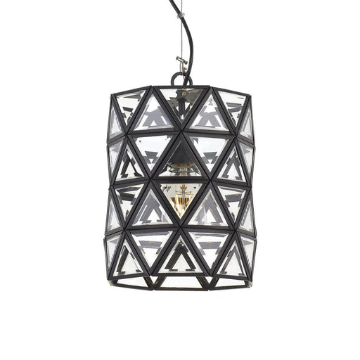 Buy Pendant Lights Australia Lewis 1 Light Pendant 200mm Black - LEWIS PE20-BK