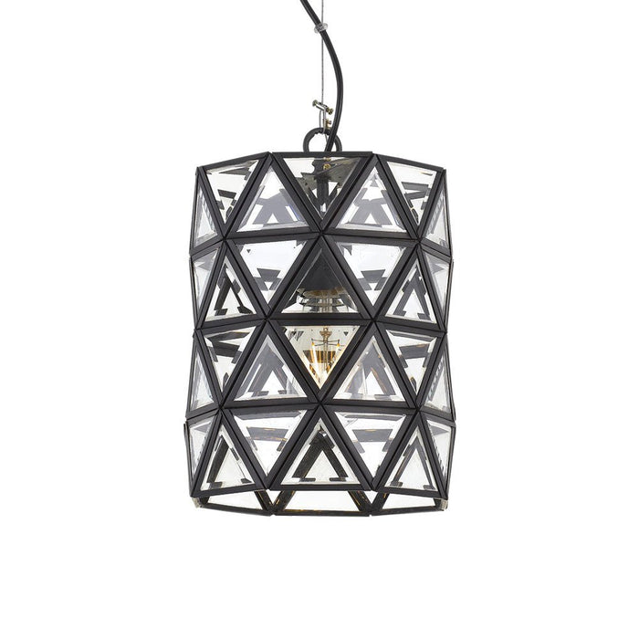 Buy Pendant Lights Australia Lewis 1 Light Pendant 200mm Black - LEWIS PE20-BK