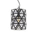 Buy Pendant Lights Australia Lewis 1 Light Pendant 200mm Black - LEWIS PE20-BK