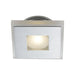 Buy Step Lights Australia Lima LED Downlight/Stairs 3W Square 60mm 3000K Aluminium - LIMA 3S-AL83