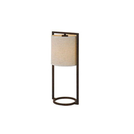 Buy Table Lamps Australia Loftus 1 Light Table Lamp Rusty & Sand - LOFTUS TL-RST