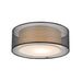 Buy DIY Batten Fix Lights Australia Loria 1 Light Batten Fix 400mm Black, White - LORIA BF40-BK+WH