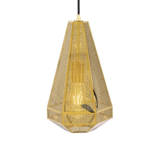 Buy Pendant Lights Australia Magnus 1 Light Pendant 335mm Gold - MAGNUS PE35-GD