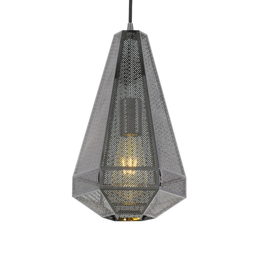 Buy Pendant Lights Australia Magnus 1 Light Pendant 335mm Gunmetal - MAGNUS PE35-GM