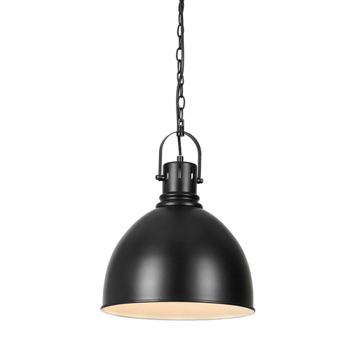 Buy Pendant Lights Australia Market 1 Light Pendant 310mm Black - MARKET PE31-BK