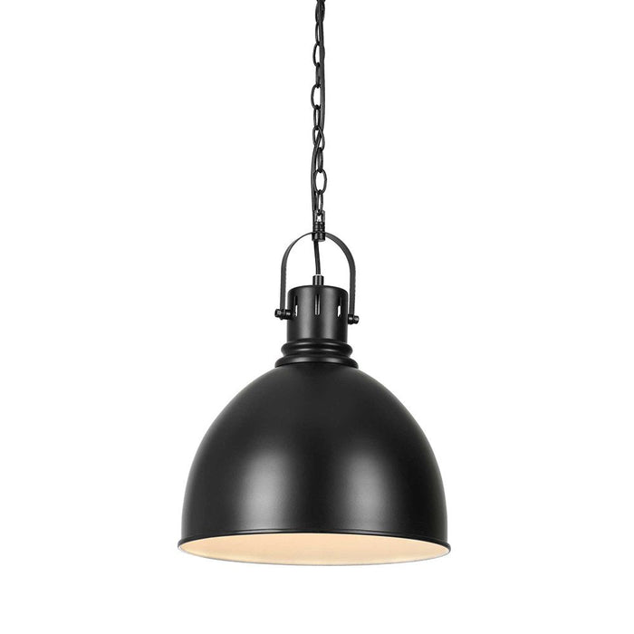 Buy Pendant Lights Australia Market 1 Light Pendant 310mm Black - MARKET PE31-BK