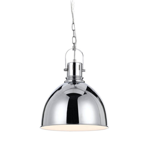 Buy Pendant Lights Australia Market 1 Light Pendant 310mm Chrome - MARKET PE31-CH