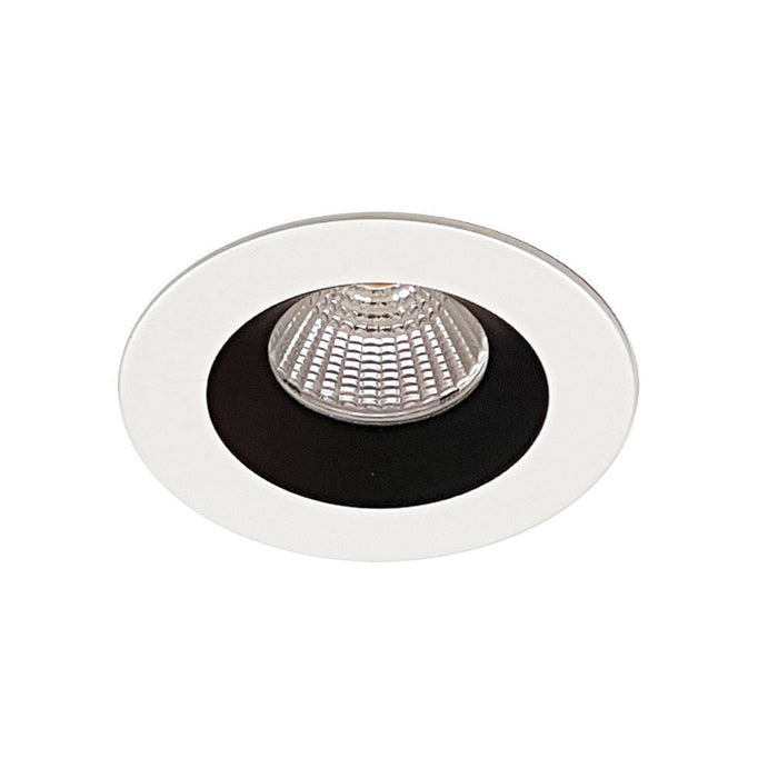 Buy Downlight Frames Australia Downlight Frame With Twist on Lamp System White, Black - MDL-601-WHBK