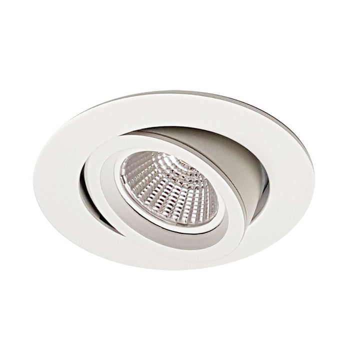 Buy Downlight Frames Australia Downlight Frame Gymbal With Twist on Lamp System White - MDL-703-WH