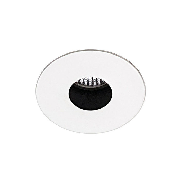 Buy Downlight Frames Australia Downlight Frame With Twist on Lamp System White, Black - MDL-901-WHBK