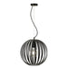 Buy Pendant Lights Australia Midori 1 Light Pendant 400mm Black - MIDORI PE40-BK
