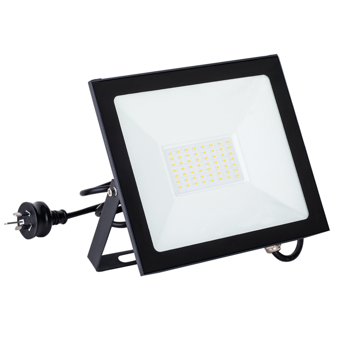 Buy Floodlights Australia Neo LED Floodlight 50W 4000K Black - NEO 050.LP-840