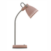 Buy Table Lamps Australia Nova 1 Light Table Lamp Pink, Nickel - NOVA TL-PK